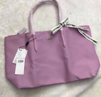 how to check fake lacoste bag